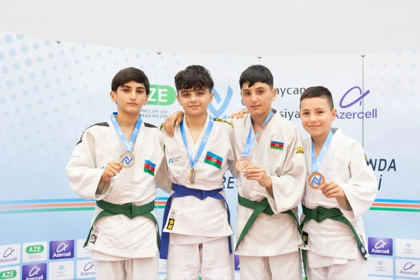 14 yaşadək cüdoçular arasında region birinciliyinin qalibləri müəyyənləşib