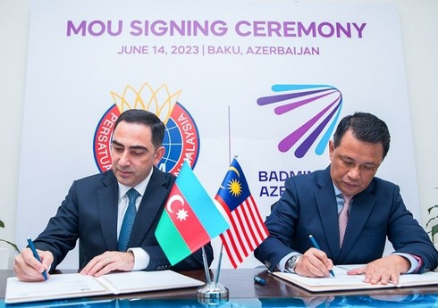 ABF-lə Malayziya Badminton Federasiyası arasında əməkdaşlıq memorandumu imzalanıb