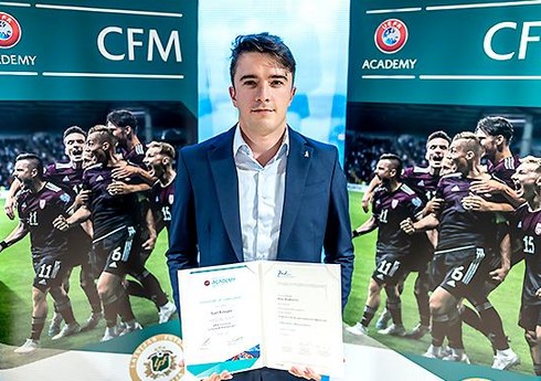 AFFA-nın əməkdaşı: "UEFA Akademiyasının təhsil proqramını fərqlənmə ilə bitirmək qürurvericidir"