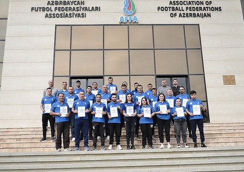 AFFA-nın təşkilatçılığı ilə keçirilən məşqçi kursuna yekun vurulub