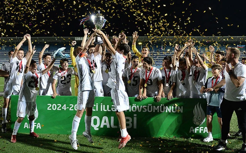 AFFA U-14 Liqasının qalibləri mükafatlandırılıb