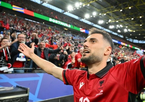Albaniya millisinin üzvü Avropa çempionatları tarixinin ən erkən qolunu vurub