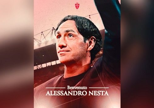 Alessandro Nesta A Seriyası klubunun baş məşqçisi təyin olunub