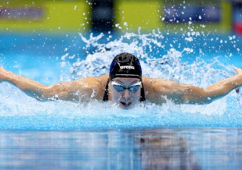 Amerikalı üzgüçü dünya rekordu müəyyənləşdirib
