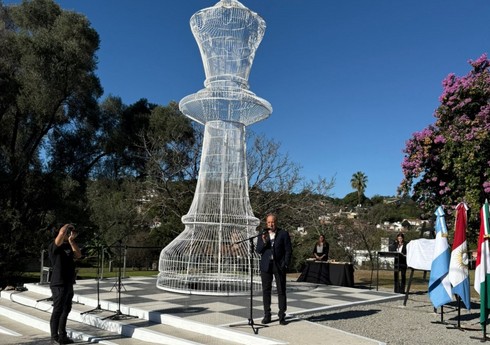 Argentinada dünyanın ən böyük şahmat fiquru hazırlanıb