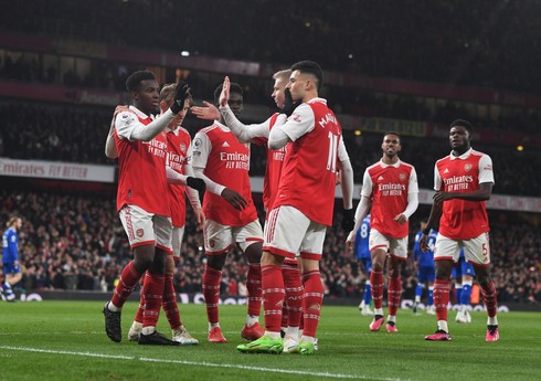 "Arsenal" Premyer Liqada bir rəqibi 100 dəfə məğlub edən ilk komanda olub