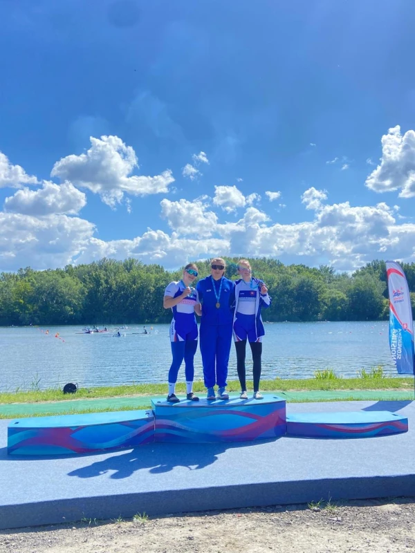 Avarçəkənlərimiz “Bratislava Reqatası”na qızıl medalla başladı