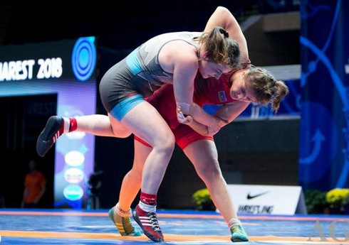 Avropa çempionatı: Azərbaycanın daha bir qadın güləşçisi finala yüksəlib