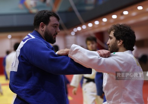 Avropa çempionatına qatılacaq Azərbaycanın cüdo millisinin açıq məşqi keçirilib