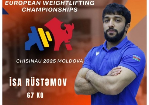 Avropa ikincisi olan Azərbaycan ağırlıqqaldıranı: "Məqsədim növbəti yarışlarda himnimizi səsləndirməkdir"