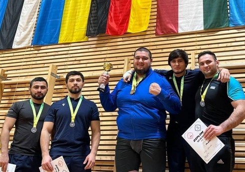 Avropa Kuboku: Azərbaycan sumoçuları 6 medalla 1-ci olublar
