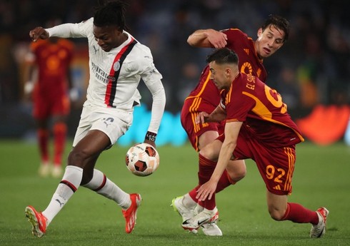 Avropa Liqası: “Roma” “Milan”ı məğlub edərək, yarımfinala yüksəlib