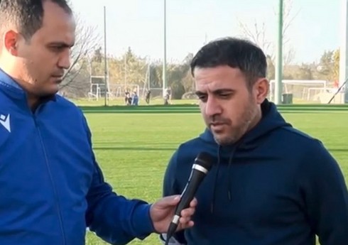 Ayxan Abbasov: "Mövsümün ikinci yarısına tam hazır deyilik"