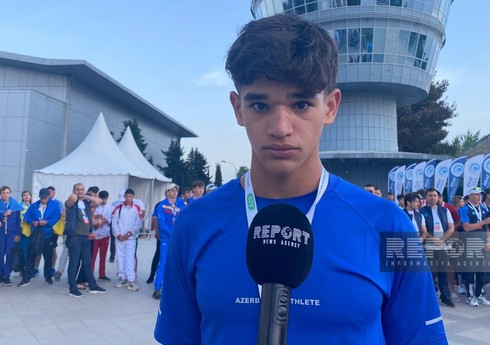 Azərbaycan avarçəkəni: Gələcəkdə olimpiya çempionu olmaq istəyirəm