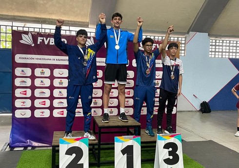 Azərbaycan badmintonçuları beynəlxalq turnirdə 3 qızıl medal qazanıblar