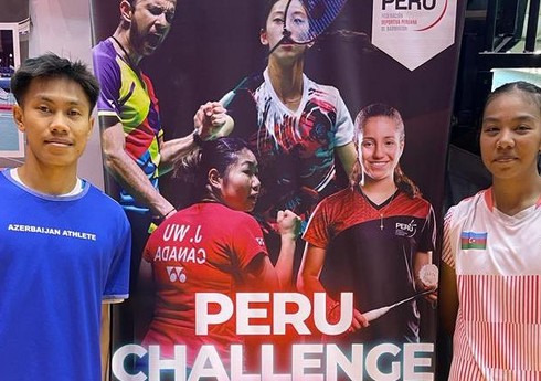 Azərbaycan badmintonçusu Peruda keçirilən beynəlxalq turnirdə üçüncü yeri tutub