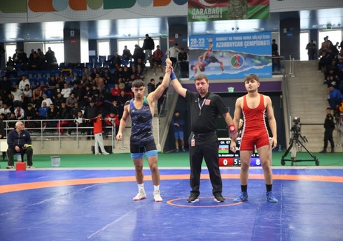 Azərbaycan çempionatında yunan-Roma güləşi üzrə mübarizə başa çatıb