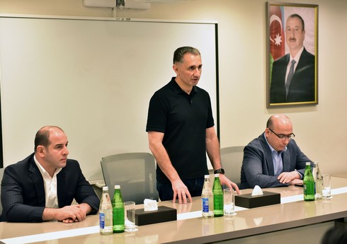 Azərbaycan Cüdo Federasiyasının prezidenti dünya çempionları ilə görüşüb