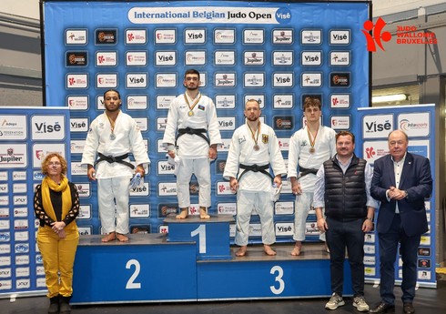 Azərbaycan cüdo millisi Belçikadakı turnirdə medal əyarına görə ikinci olub