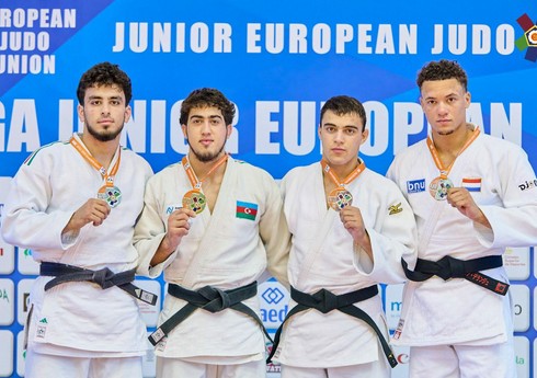 Azərbaycan cüdoçuları İspaniyada 6 medal qazanıblar
