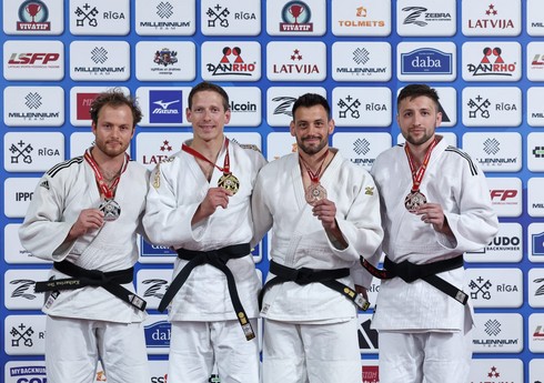 Azərbaycan cüdoçuları Latviyada keçirilən Avropa çempionatında daha 2 medal qazanıb