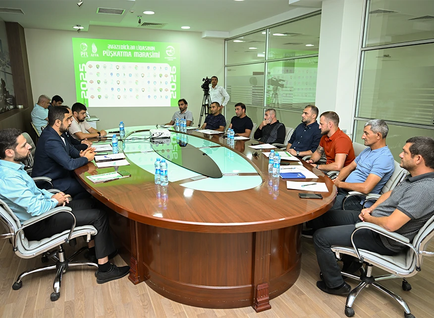 Azərbaycan Əvəzedicilər liqasında püşkatma mərasimi keçirilib