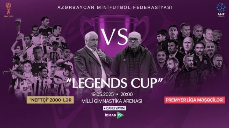 Azərbaycan futbolunun əfsanələri arasında oyun keçirilib