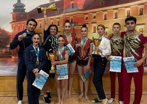 Azərbaycan gimnastika yığması beynəlxalq turnirin qalibi olub