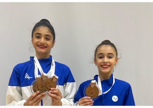 Azərbaycan gimnastları Belarusdakı qran-pri yarışında 4 medal qazanıblar