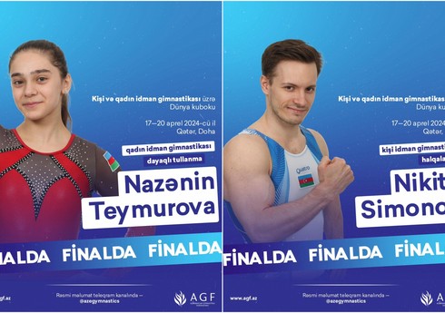 Azərbaycan gimnastları Dünya Kubokunda finala yüksəliblər