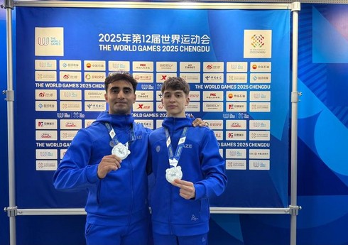 Azərbaycan gimnastları Dünya Oyunlarında üç gümüş medal qazanıblar