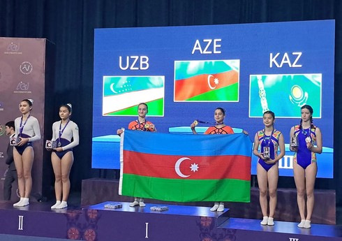 Azərbaycan gimnastları Özbəkistandakı turnirdə çempion olublar