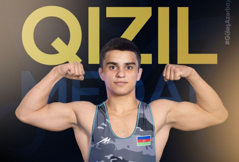 Azərbaycan güləşçisi Avropa çempionu olub