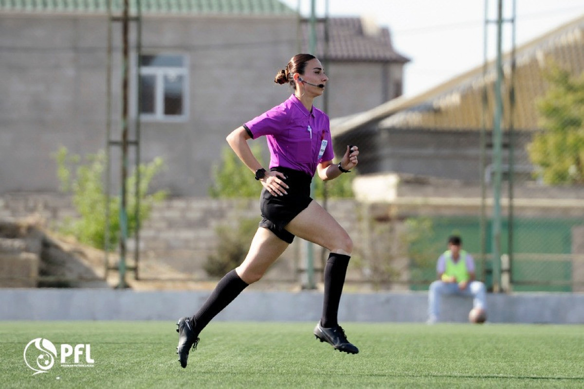 Azərbaycan I Divizionunda mövsümdə ilk dəfə oyunun baş hakimi qadın referi olub