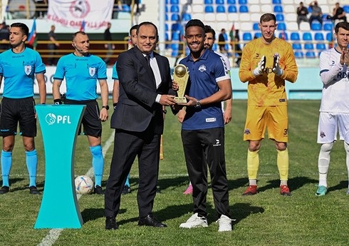 Azərbaycan I Liqasında mart ayının ən yaxşı qolunun müəllifi mükafatlandırılıb