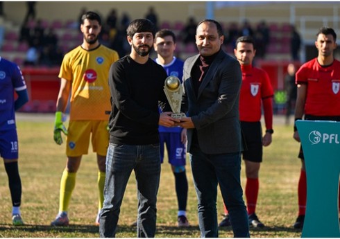 Azərbaycan I Liqasında noyabrın ən yaxşı qolunun müəllifi mükafatlandırılıb