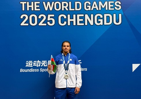 Azərbaycan kikboksçusu Dünya Oyunlarında gümüş medal qazanıb