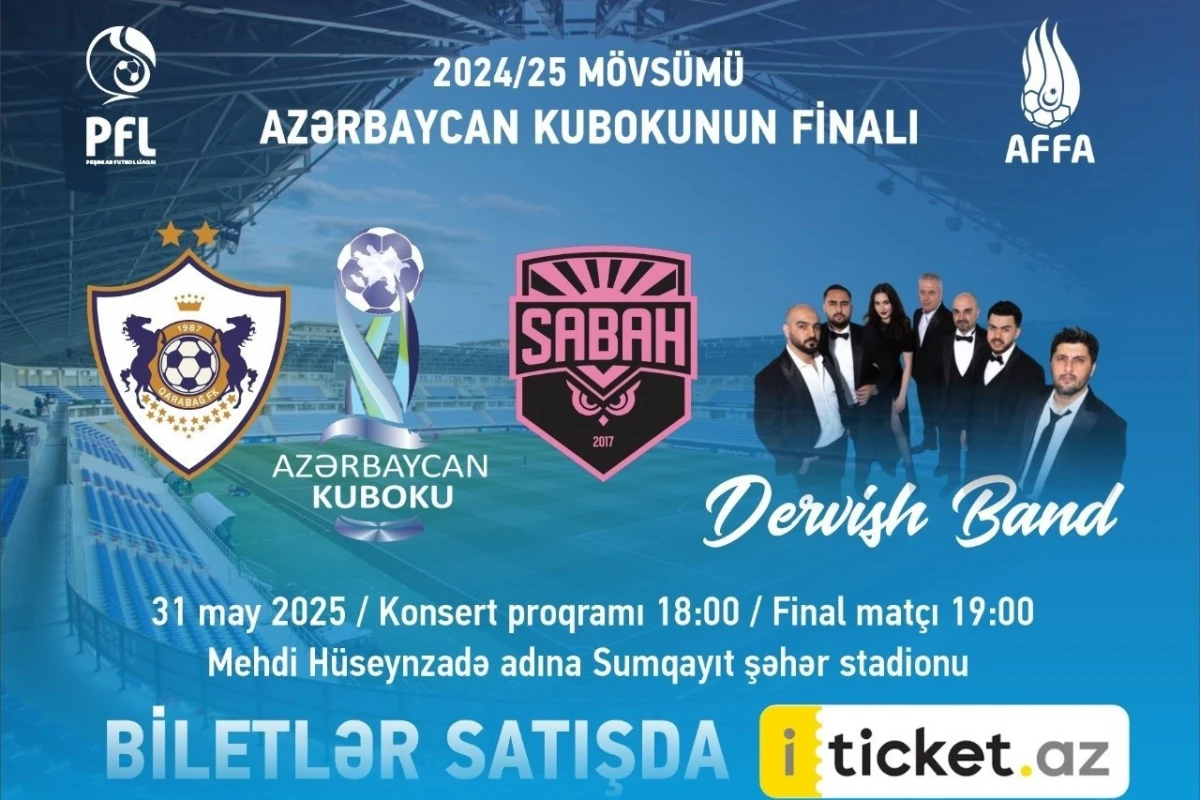 Azərbaycan kuboku: “Qarabağ” - “Sabah” matçının biletləri satışa çıxarılıb
