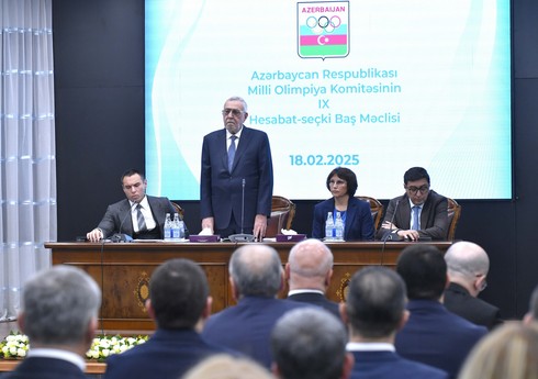 Azərbaycan Milli Olimpiya Komitəsinin Hesabat-seçki Baş Məclisi keçirilib