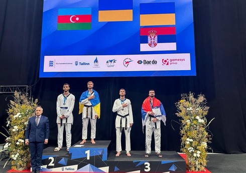 Azərbaycan millisi Avropa çempionatında daha bir medal qazanıb
