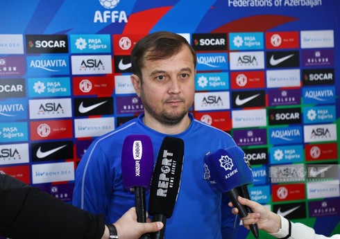 Azərbaycan millisinin baş məşqçisi: "Komandalar arasında səviyyə fərqi açıq seçilirdi"