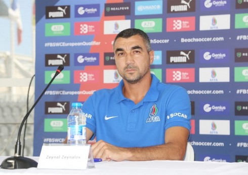 Azərbaycan millisinin baş məşqçisi: “Məqsədimiz qrupdan çıxmaq olacaq”