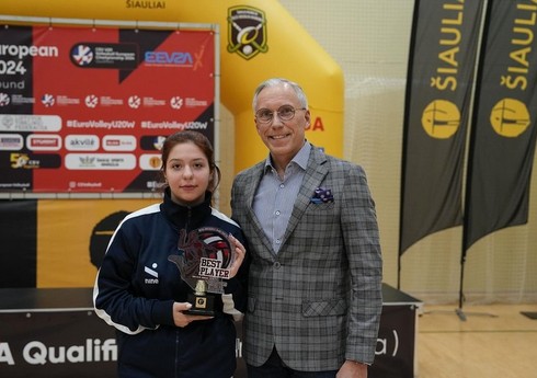 Azərbaycan millisinin voleybolçusu: "İnanıram ki, qalib komandanın oyunçusu kimi də mükafat alacağam"