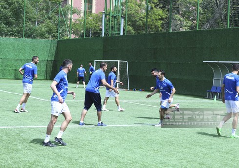 Azərbaycan minifutbol millisinin açıq məşqi baş tutub