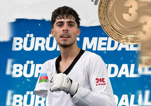 Azərbaycan parataekvondoçusu Prezident Kubokunda bürünc medal qazanıb