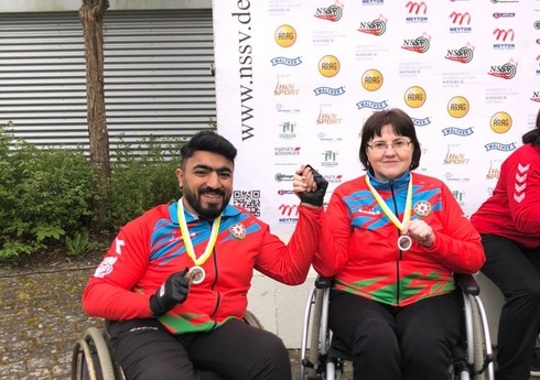 Azərbaycan paratletləri Almaniyada gümüş medal qazanıblar