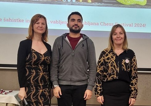 Azərbaycan şahmatçısı Sloveniyada qızıl medal qazanıb