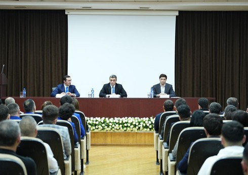 Azərbaycan Taekvondo Federasiyasında görüş keçirilib