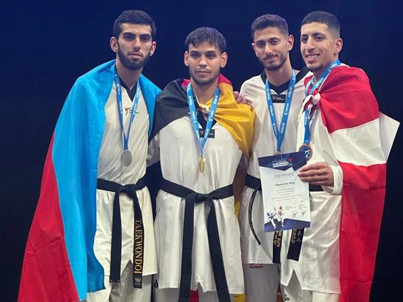 Azərbaycan taekvondoçuları Avropa çempionatlarında 3 medal qazanıb