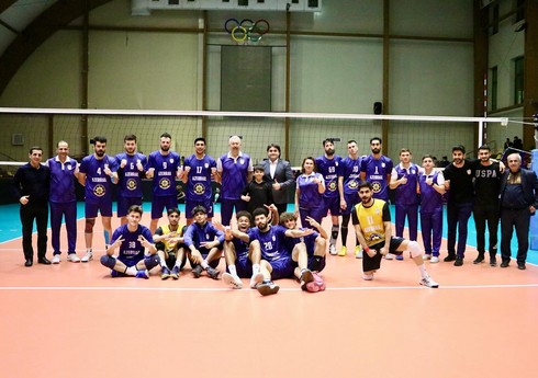 Azərbaycan voleybol çempionatı: “Azərreyl” yarımfinalın ilk oyununda qələbə qazanıb